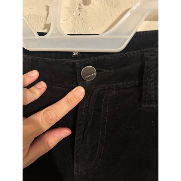 Dear John Black Corduroy Flare Casual Jeans - Picture 9 of 13